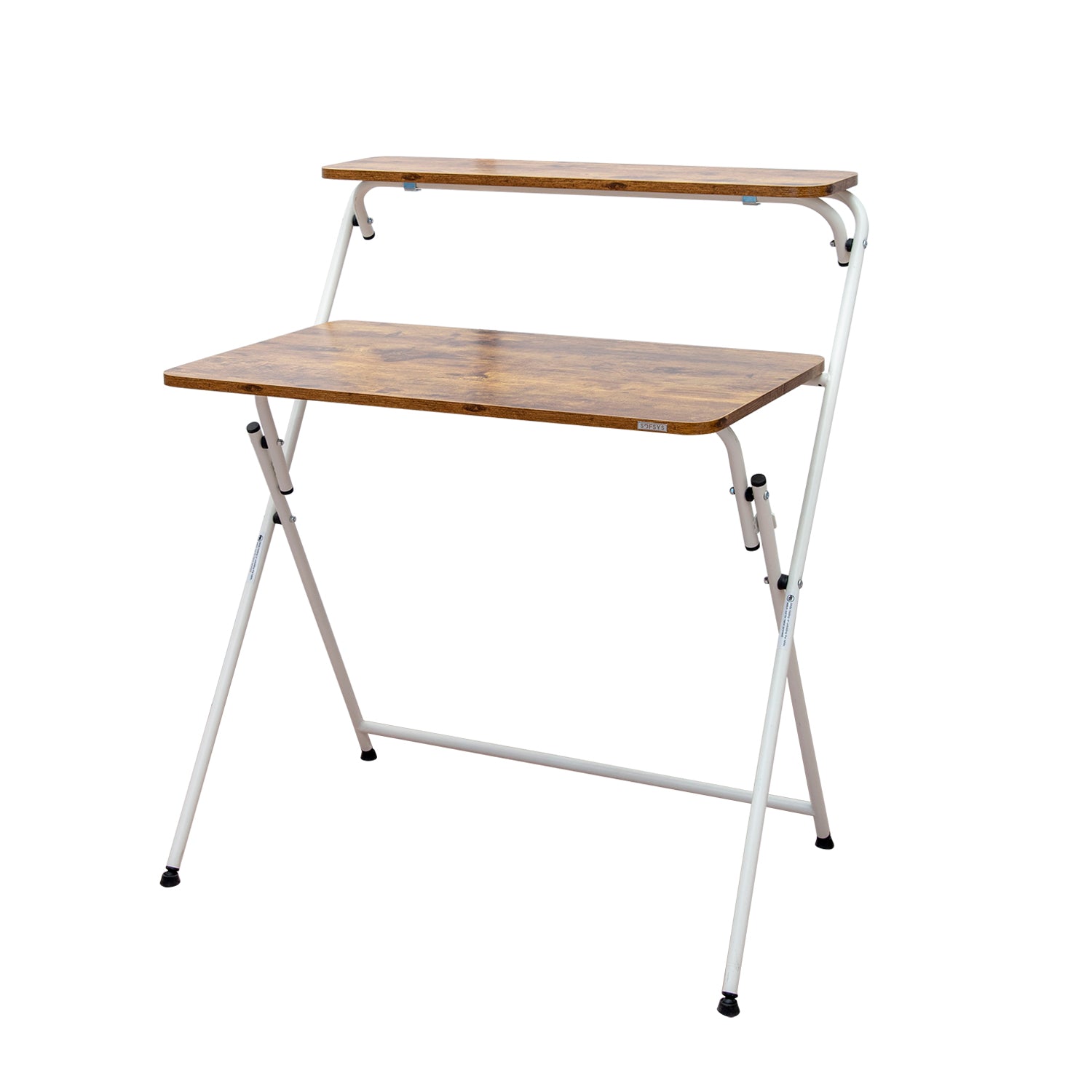 Modern Folding Desk 863, Two-Tier