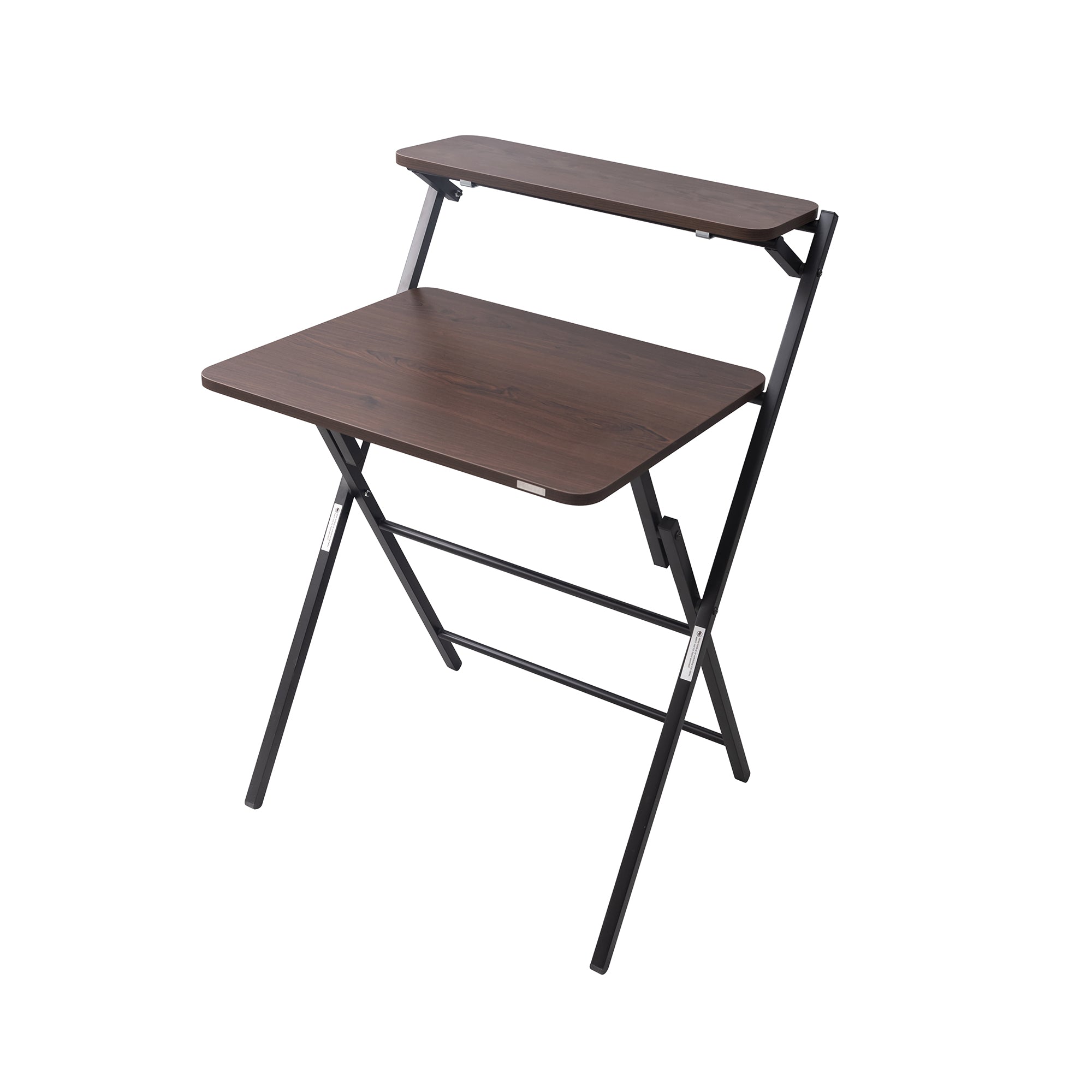 Modern Folding Desk Square 660 , Two-Tier