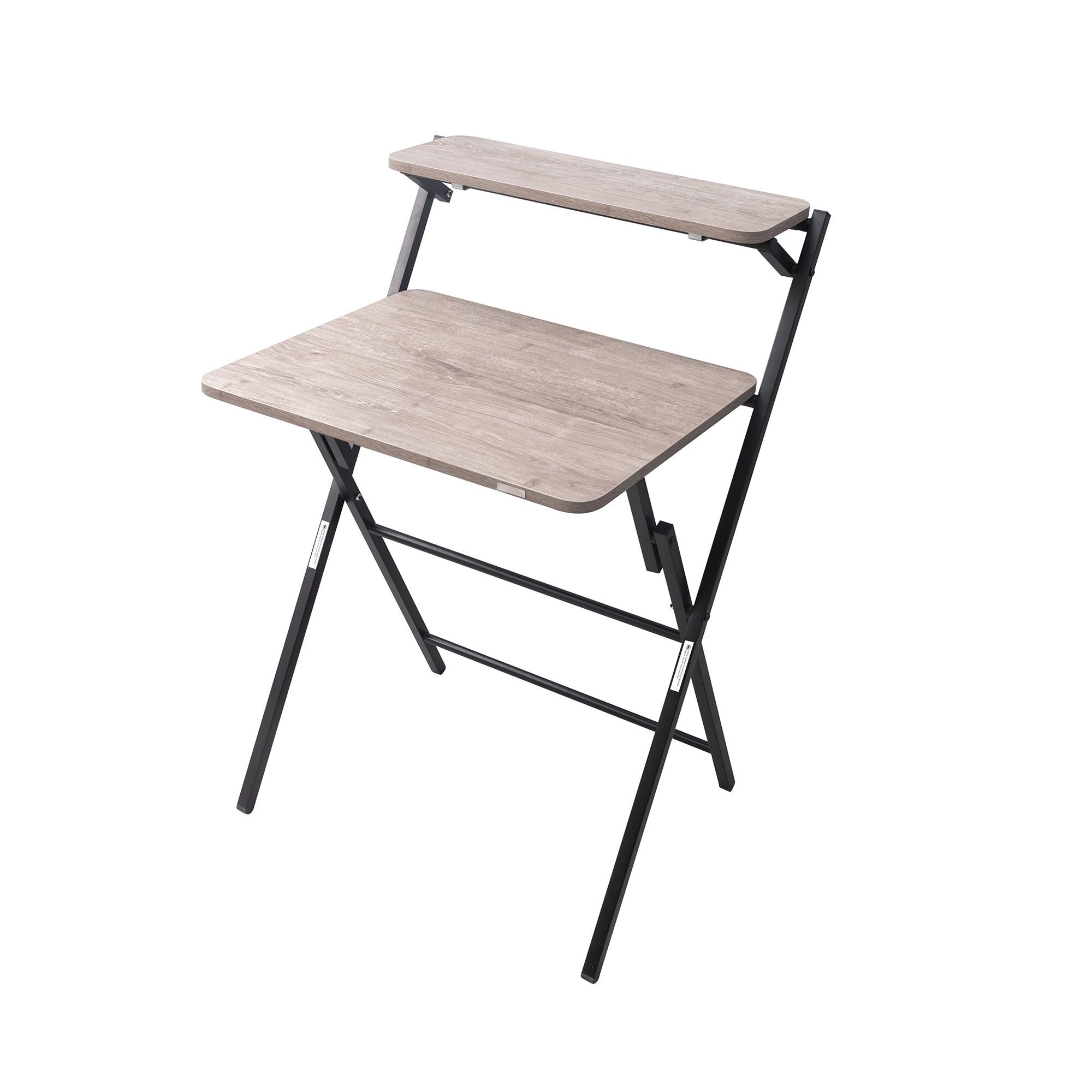 Modern Folding Desk Square 660 , Two-Tier