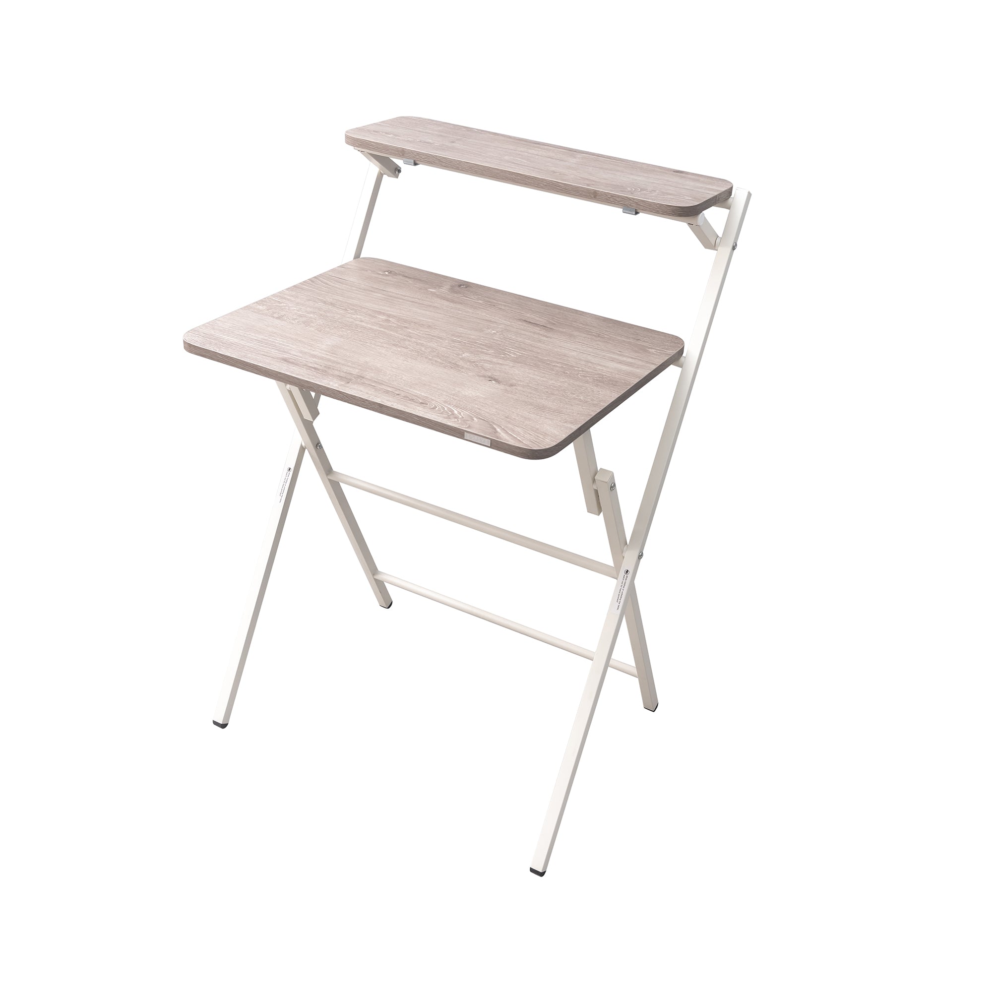 Modern Folding Desk Square 660 , Two-Tier